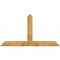 Ekena Millwork Portland Rough Sawn Timber Gable Bracket, Western Red Cedar, 72"W x 39"H x 4"D x 6"F, 13/12 Pitch GBW072X39X0406POR00RWR - alternate 1